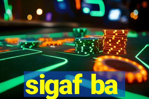 sigaf ba